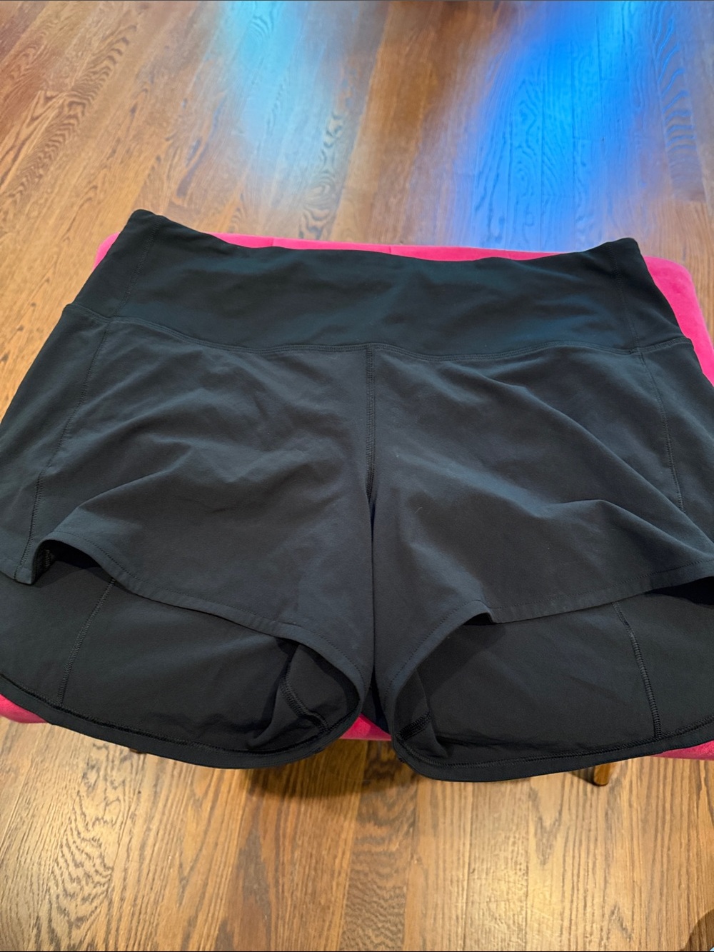 lululemon athletica Black Layered Running Shorts